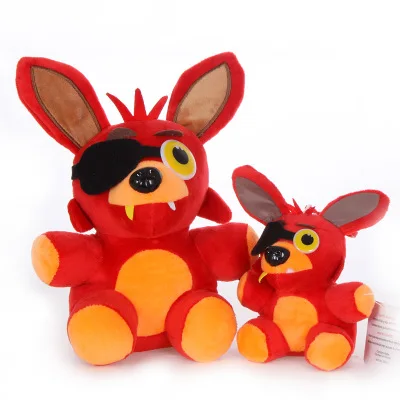 03 Горячая пять ночей у Фредди FNAF медведь Фредди кошмар спрингтап мангл Фокси Бонни брелок кулон подарок на день рождения плюшевые игрушки - Цвет: 03