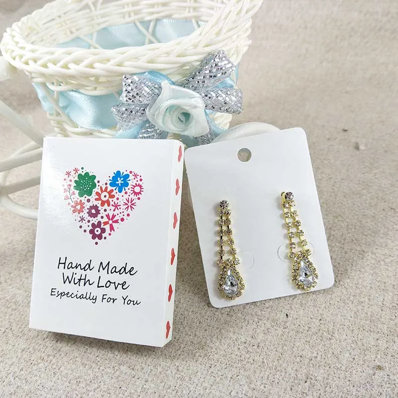 2017 Новинка DIY Горячая Ручная работа с любовью кулон/серьги коробка упаковка