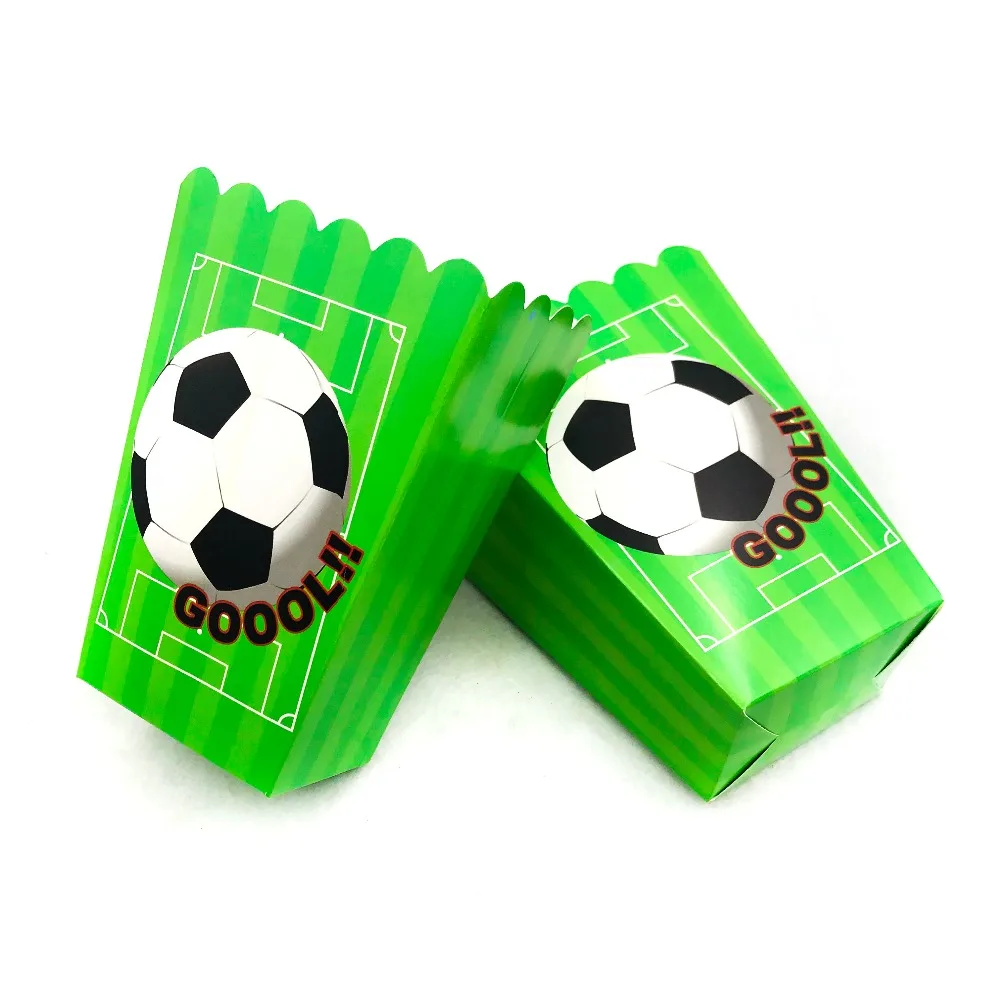 Забавный чехол для попкорна в виде футбола детей 6 шт./компл. | Дом и сад