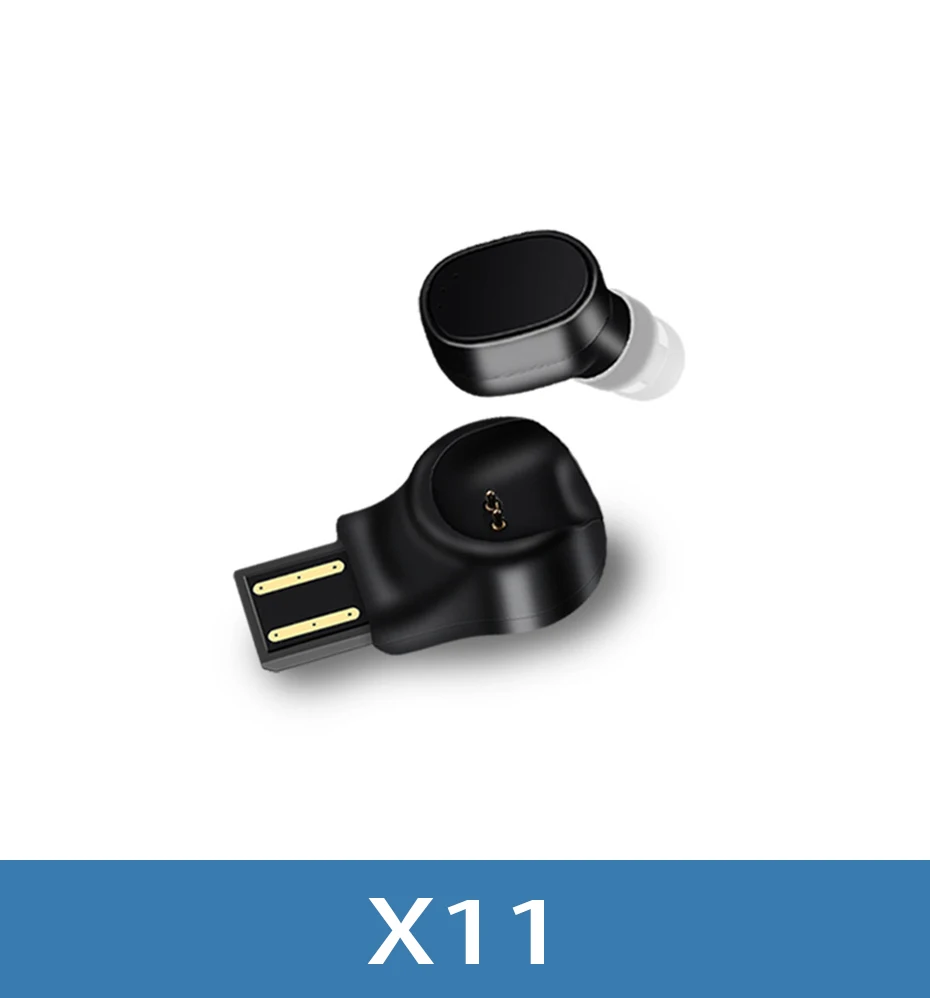 X11 black TWS Bluetooth 5,0, беспроводные наушники, портативные, мини наушники, Hi-Fi, стерео, спортивные наушники, IP5, водонепроницаемая гарнитура, для всех - Цвет: X11 black