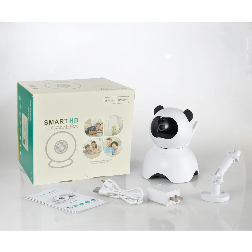 

HD 1080P 2MP 720 1MP Home Security IP Camera Wireless PTZ Mini Video Nanny CCTV Wifi IR Baby Monitor Audio Record panda Camera