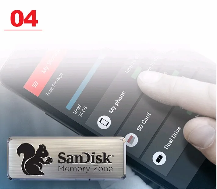 Sandisk USB Stick 128 ГБ sdd3 крайне высокая скорость OTG USB3.0 двойной OTG USB флэш-накопитель 64 ГБ флеш-накопитель 16 Гб 150 м/с Флешка 32 Гб