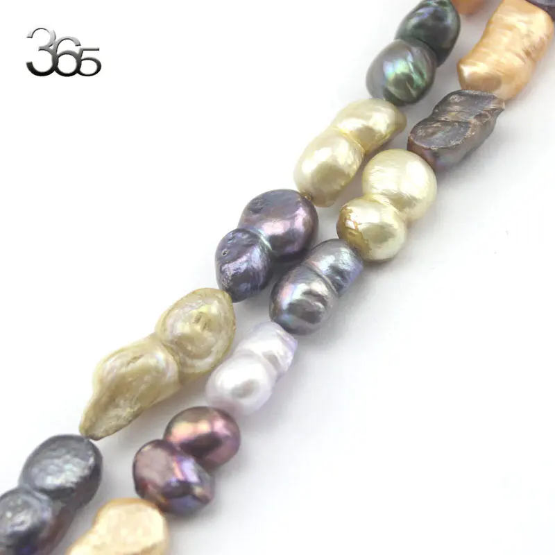 Free Ship Pearl: 12x16mm Peanut Shape Natural Freshwater Pearl DIY Loose Beads For Jewelry Making Strand 15&quot|pearl plastic beads|pearl pandora