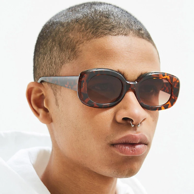 2018 винтажные маленькие овальные солнцезащитные очки в стиле ретро женские