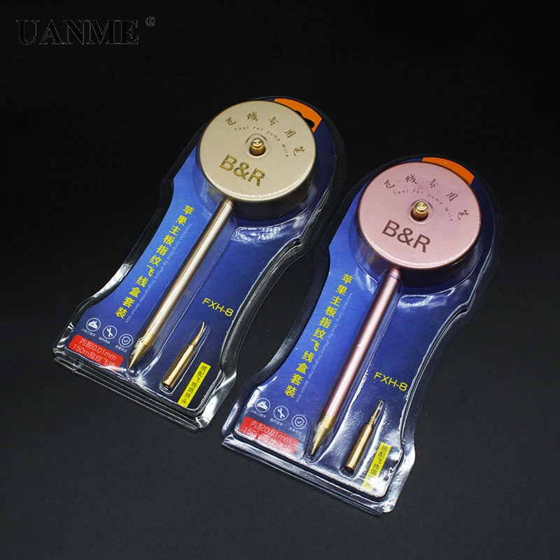 UANME B& R 0,01 мм 150 м изоляция/теплоизоляция медная линия паяльник для iPhone чип проводник провода