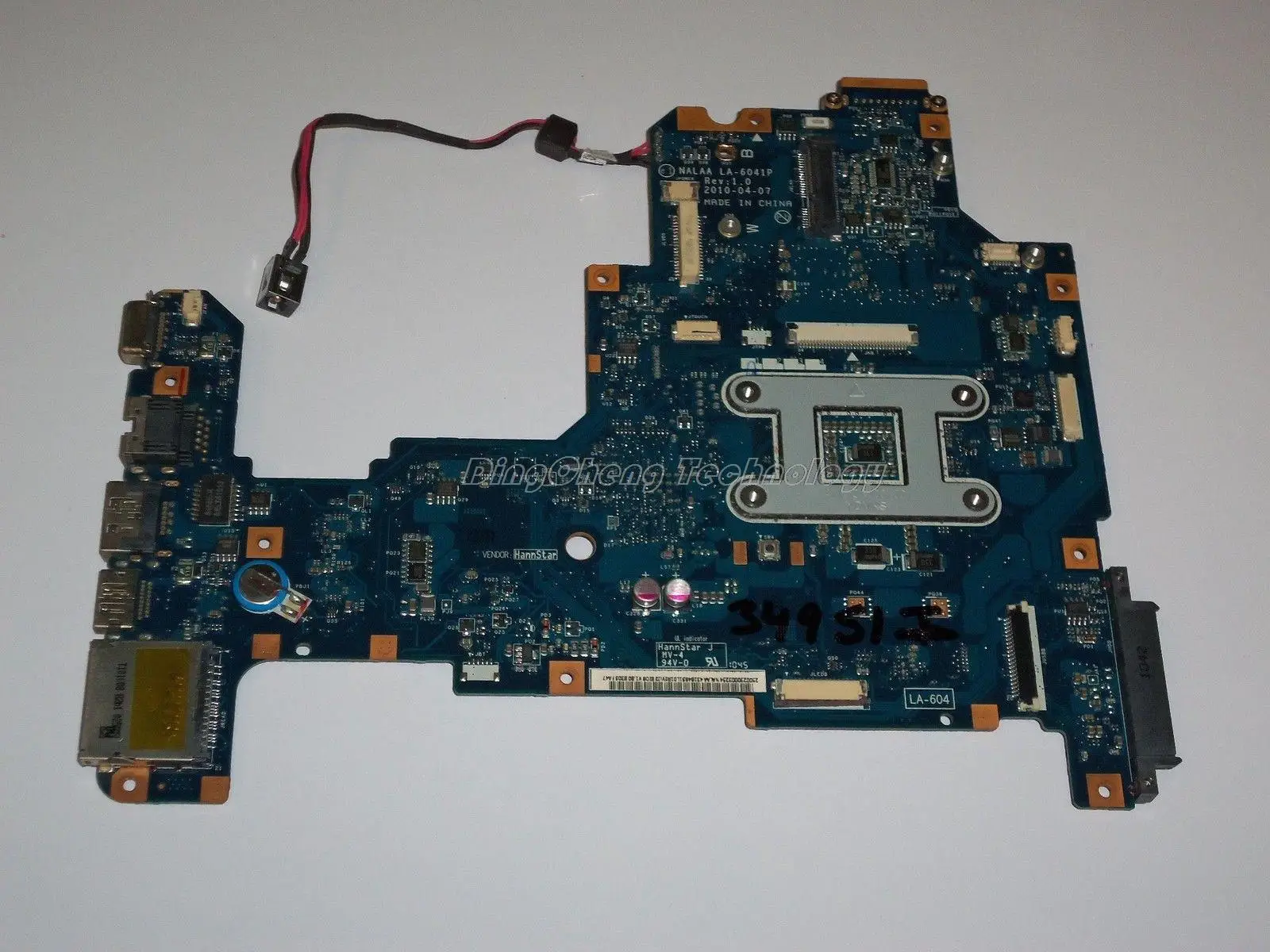 Оригинальная материнская плата для ноутбука Toshiba Satellite L670 L675 NALAA LA 6041P K000108760 HM55 DDR3