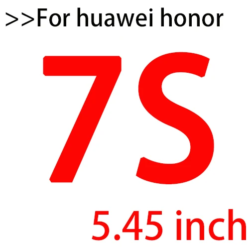 honor 7S Honor 7 a 7c pro Защитное стекло для huawei honor 7 a закаленное стекло для honor 7s 7x7 a c x s 7apro 7cpro a7 ac Защитная стеклянная пленка - Цвет: honor 7S