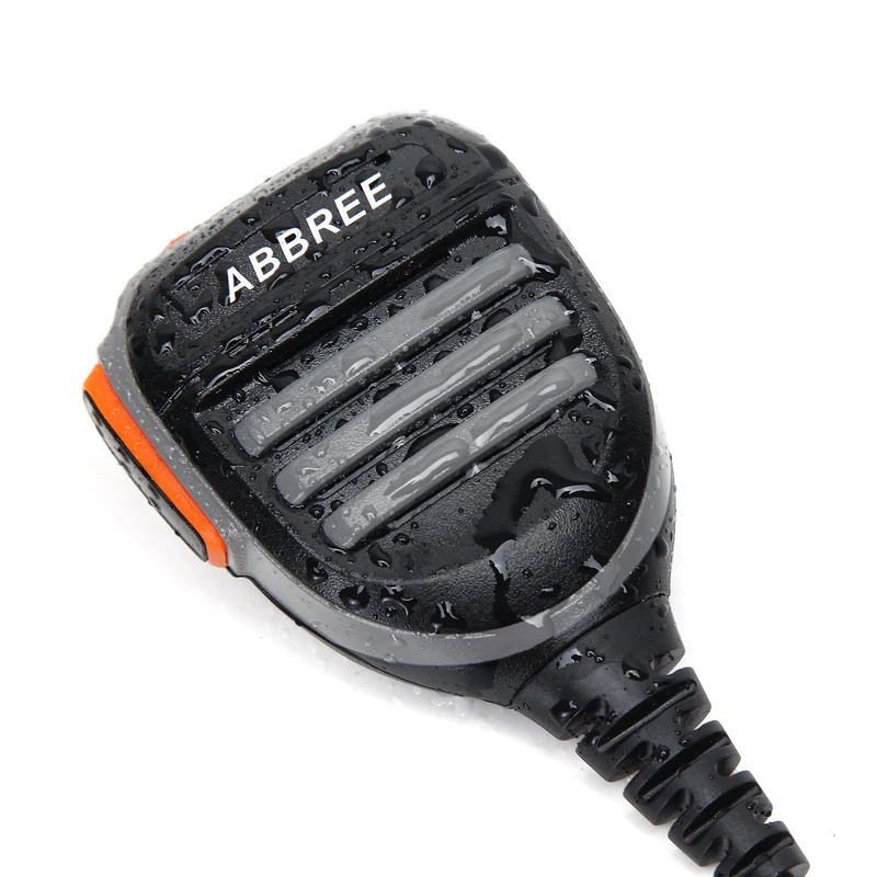 ABBREE дождестойкий микрофон для baofeng DMR цифровая рация искусственная Портативная