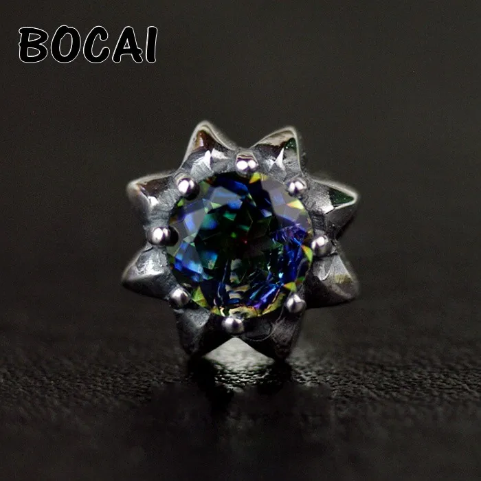 Серьги из серебра 925 пробы в стиле ретро для мужчин и женщин серьги тайского