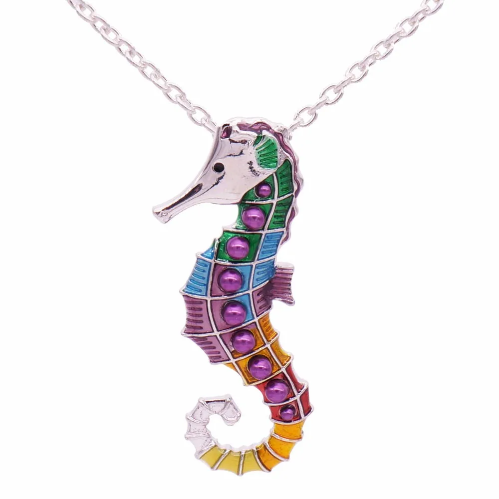 Мода Boho чокер колье с животными богемные макси Colar эмаль черепаха свинья ожерелья с лошадьми& Подвески для женщин ювелирные изделия