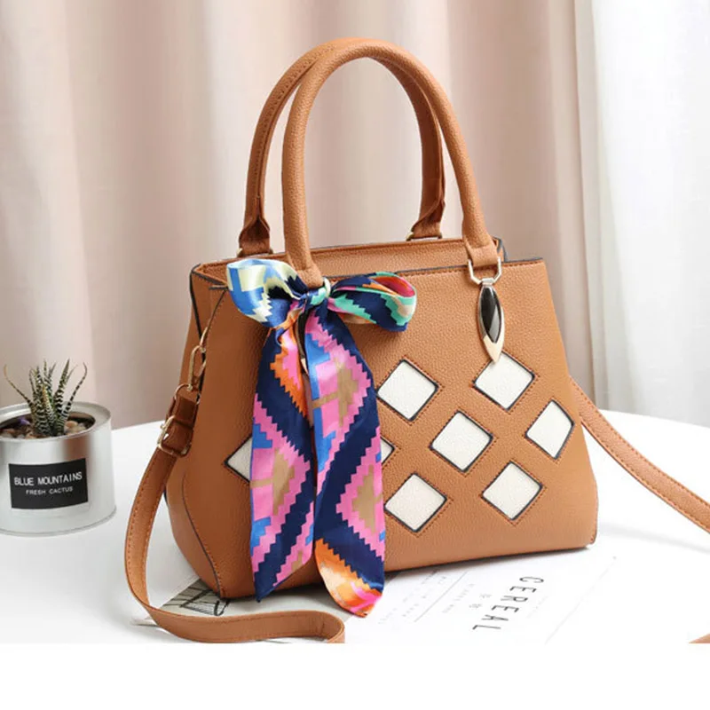 Женская сумка с алмазной решеткой модные женские сумки через плечо