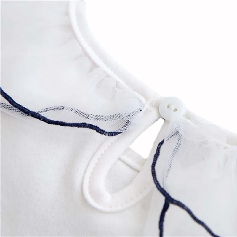 Детская одежда для девочек коллекция 2018 года Весенняя хлопковая блузка