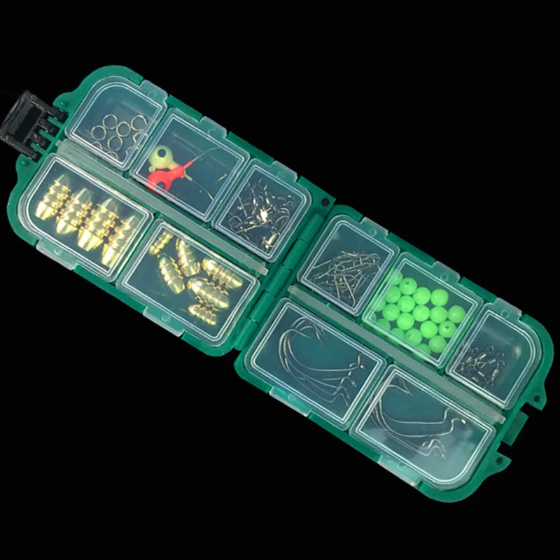 

Приманка для океан, рыболовные снасти, аксессуары, комбинированные свинцовые грузила, крючки, блочные бобы, многоцелевой комплект, 83 шт. в ко...