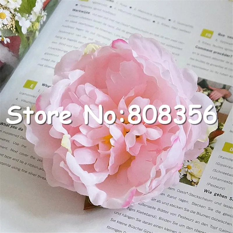 Хит Европейский Искусственный Пион Цветочная голова художественная пеония для