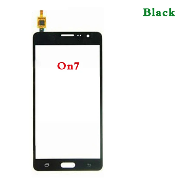 On7 Black No Tool Для samsung Galaxy On5 G5500 G550 5," и On7 G6000 SM-G6000 5,5" сенсорный экран дигитайзер сенсор внешняя стеклянная панель объектива - Цвет: On7 Black No Tool