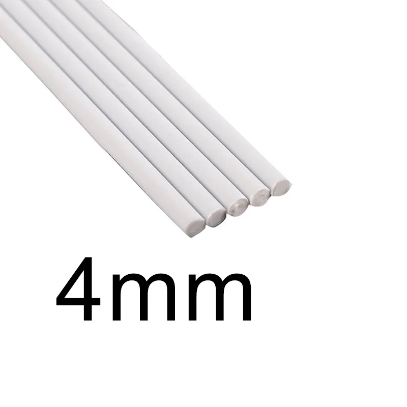 5 шт. стержень из АБС-смолы пластиковый DIY песок настольная модель твердая трубка 2