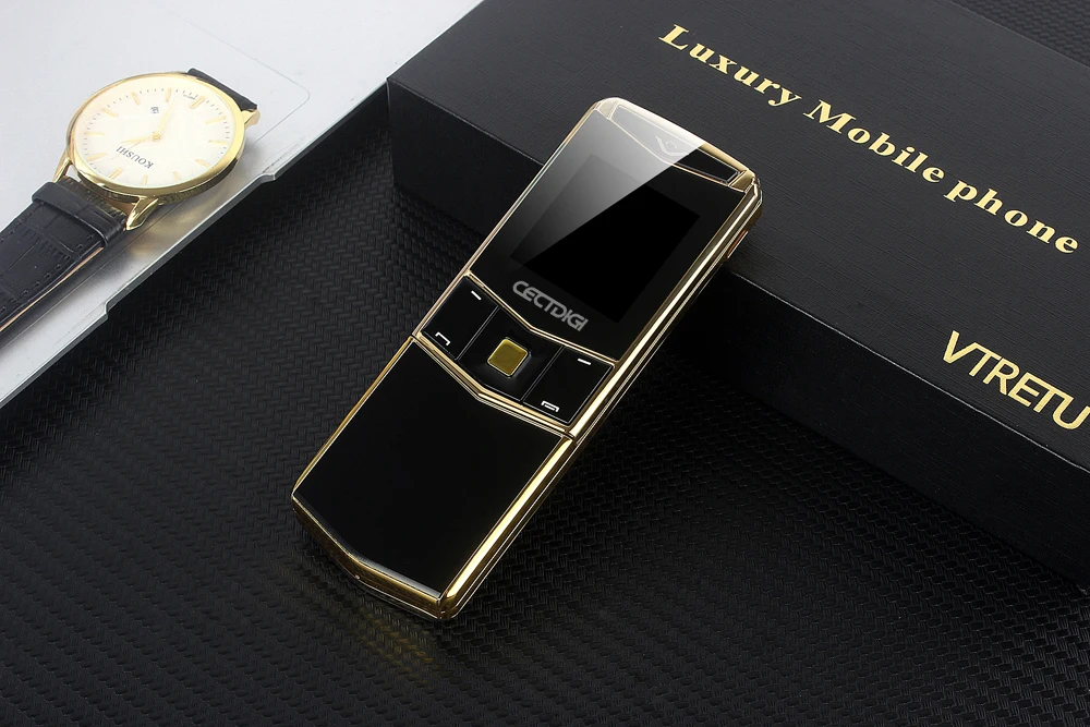 Роскошный телефон с металлическим корпусом Cectdigi V05 маленький мини с двумя sim-картами Filp Slide мобильный телефон Bluetooth волшебный голос Иврит Русский телефон