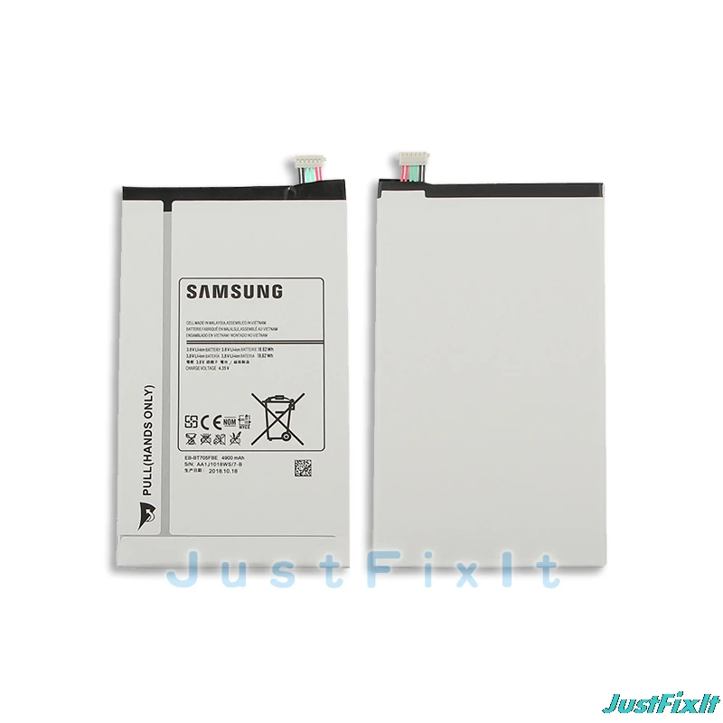 EB-BT705FBC EB-BT705FBE SAMSUNG Original Replacement Battery For Samsung GALAXY Tab S 8.4 T700 T705 Tablet 4900mAh | Мобильные