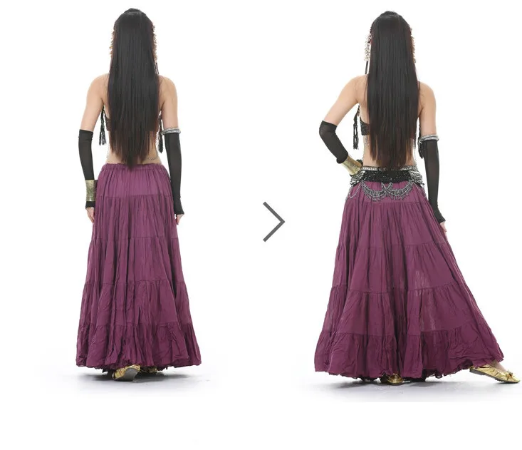 2017 Новая высококачественная одежда для танца живота большая юбка в этническом