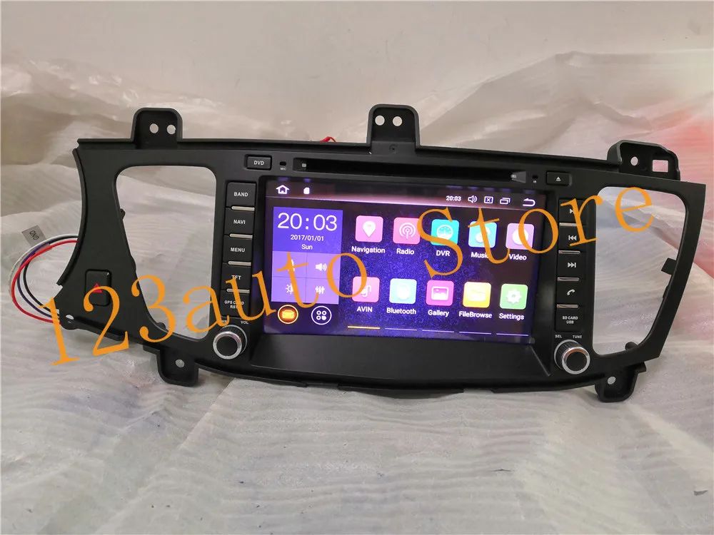 8-дюймовый Восьмиядерный автомобильный DVD-проигрыватель на Android 9 0 с GPS-навигацией