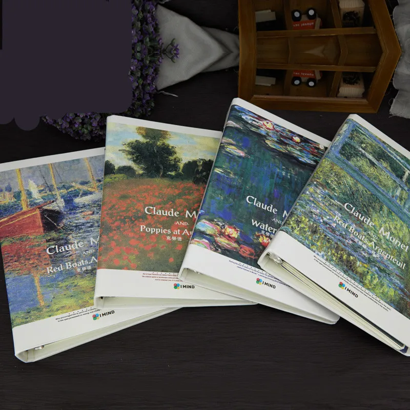 A5 B5 ноутбуков змея старинные канцелярские tsmip Моне отрывными листами клип