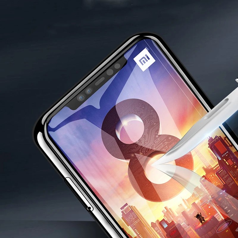 10 шт. закаленное стекло Mi8 для Xiaomi Mi 8 Pro SE/Mi Lite Explorer 9H HD полное покрытие Защита