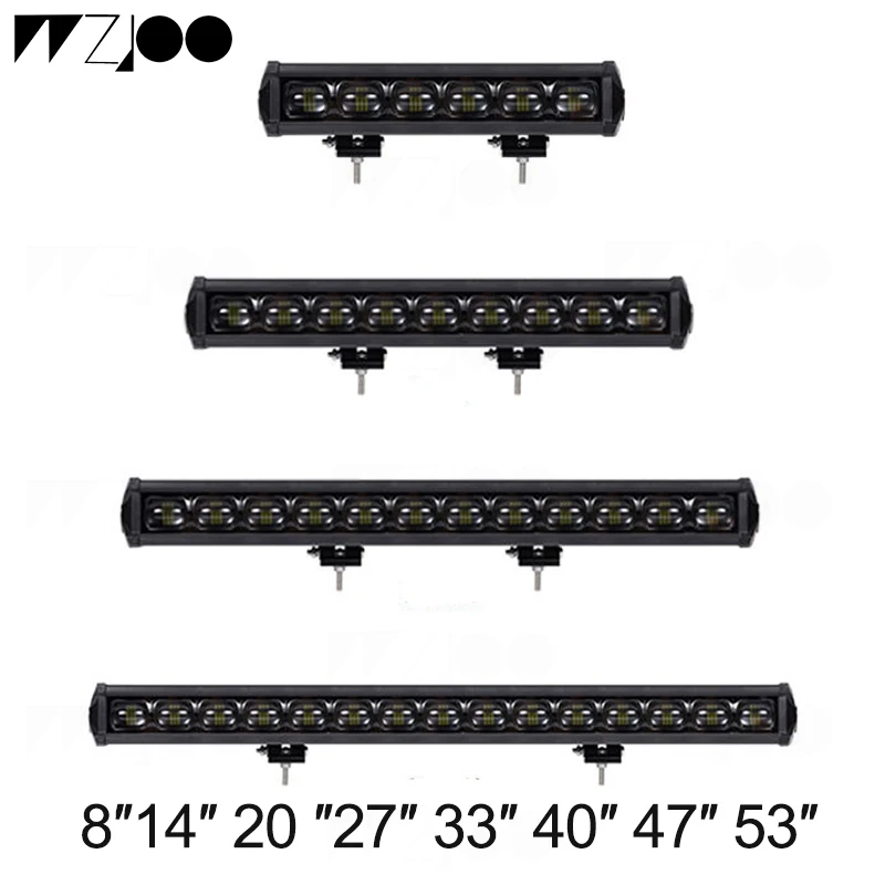 6D объектив 60W150w 120 Вт 210 Однорядный светодиодный свет 4x4 Offroad бар для бездорожья 4WD грузовик ATV 12 в 24 прицепы непромокаемые рабочие огни