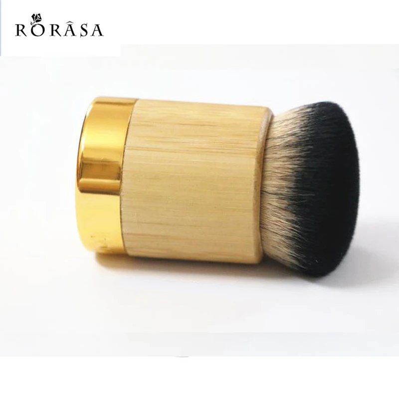 Большая бамбуковая ручка Кисть для макияжа большой контурный консилер основа