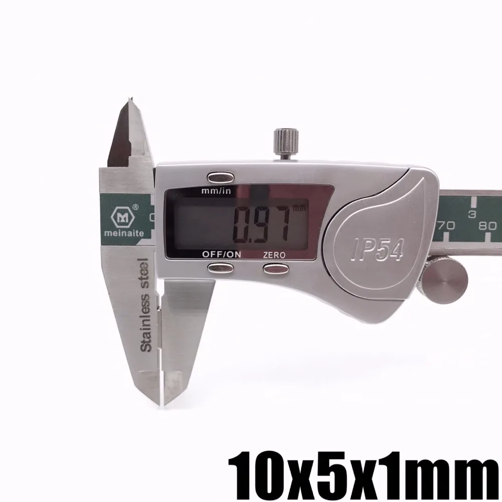20/50/100/200 шт 10x5x1 мм редкоземельный магнит N35 для крафт модели маленькие круглые 10*5*1 магниты на холодильник супер сильный, китайский неодимовый магнит