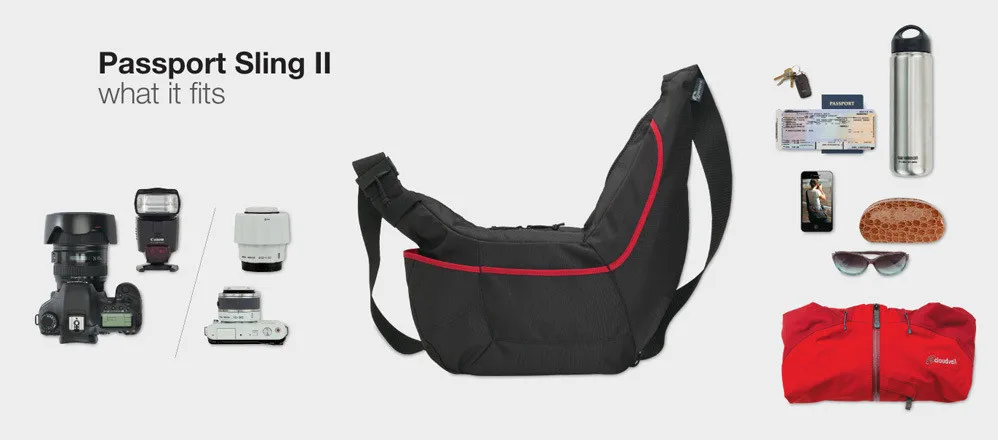 Сумка для камеры Lowepro Passport Sling II DSLR дорожная Повседневная сумочка на ремне|dslr camera