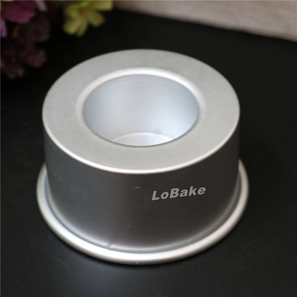 Новое поступление 4 дюймовая круглая вогнуто выпуклая форма из алюминиевого