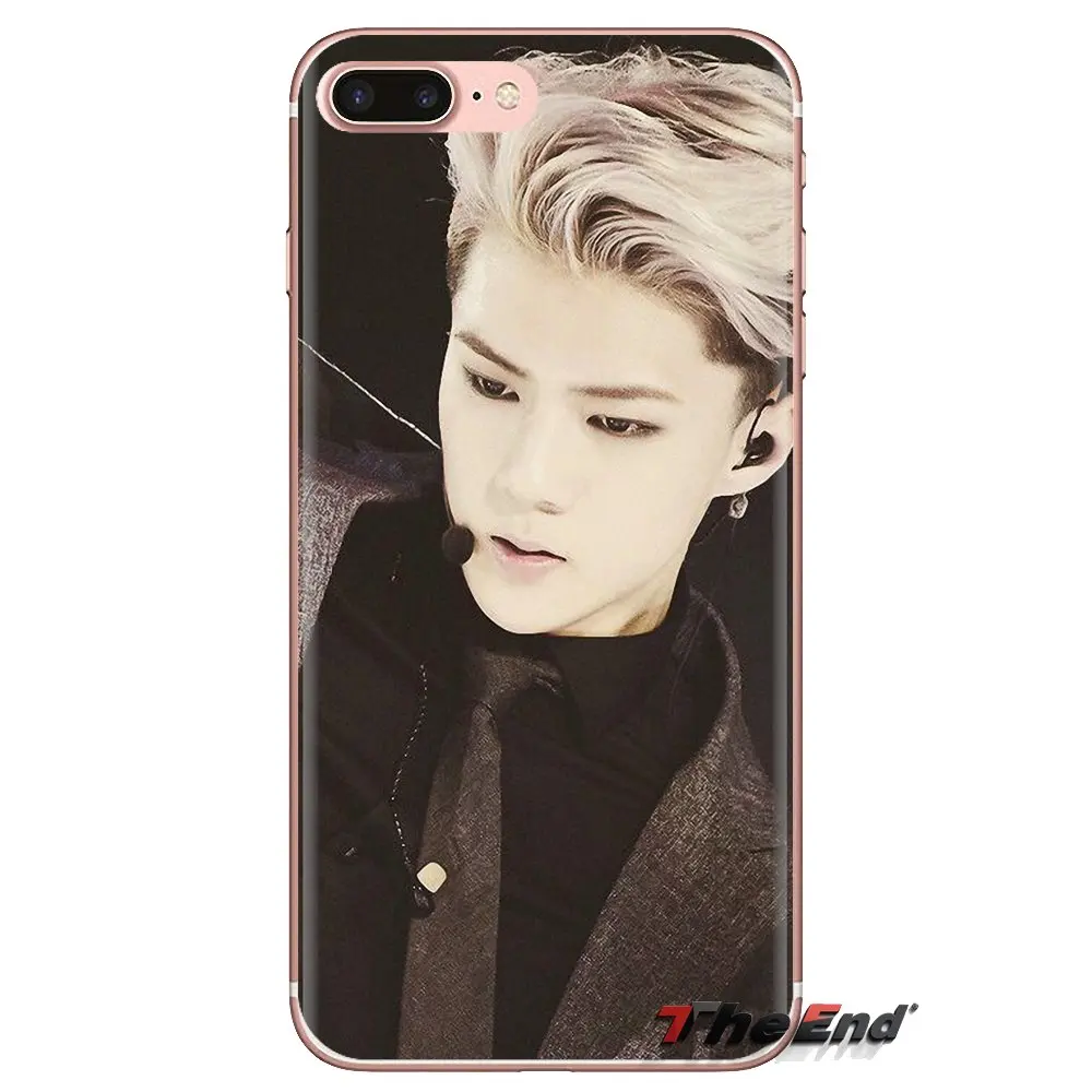 For LG G3 G4 Mini G5 G6 G7 Q6 Q7 Q8 Q9 V10 V20 V30 X Power 2 3 K10 K4 K8 2017 xiumin EXO south korean band TPU Transparent Cover |