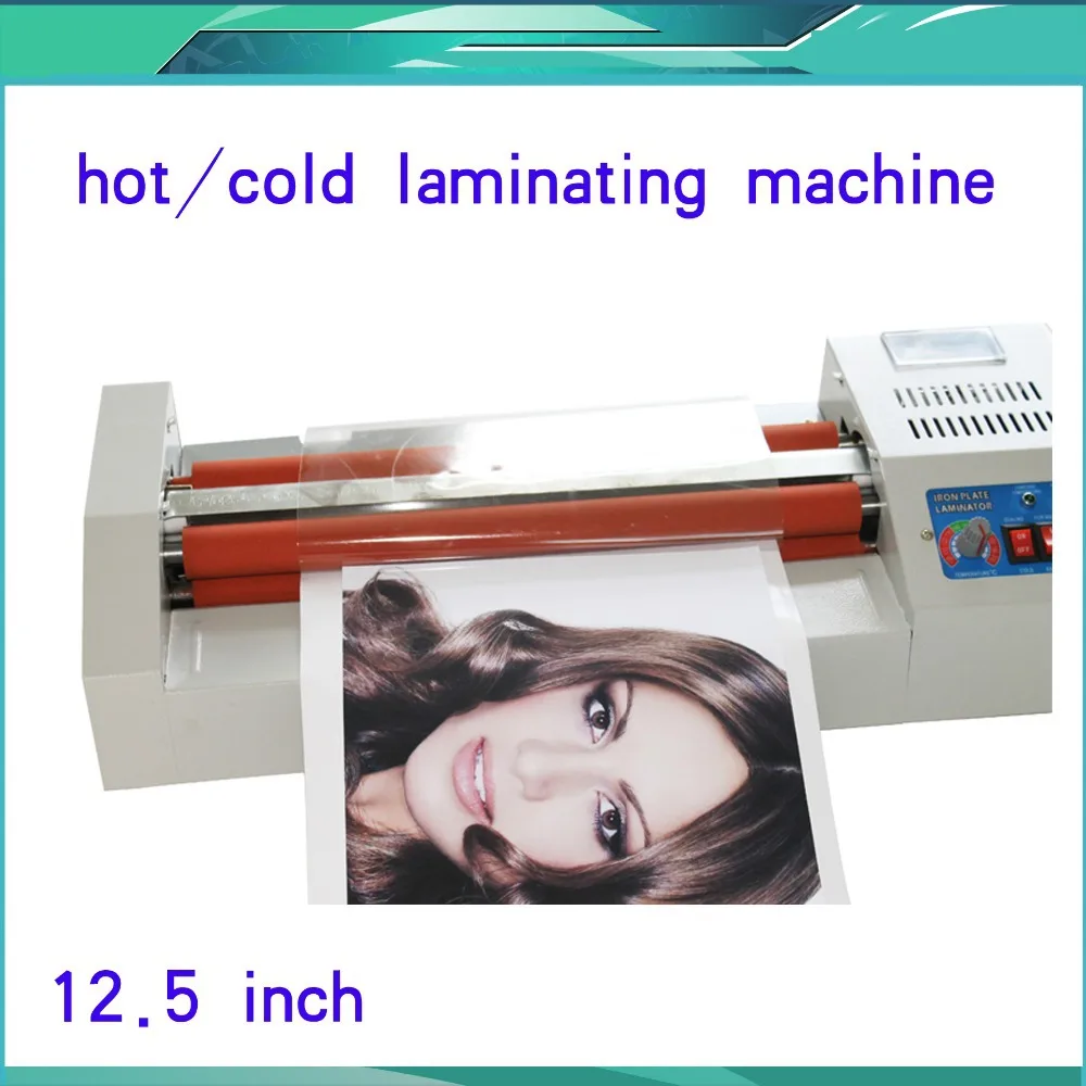 Professional Cold and Hot Thermal Office Laminating Machine for A3 Document Photo Blister Packaging Plastic Film Roll Laminator