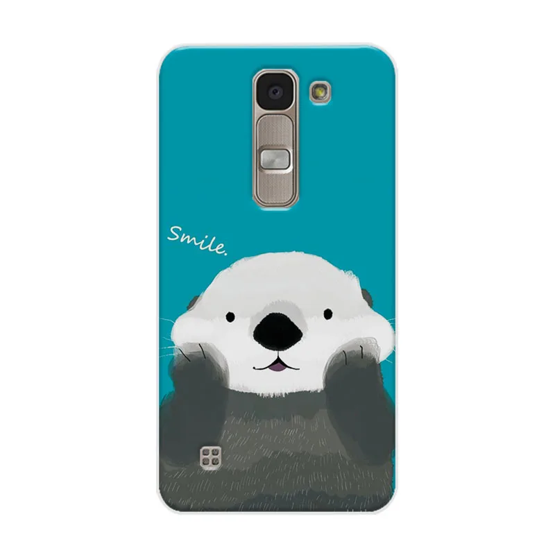 For LG SpiritC70 K01 Для LG Spirit Жесткий ПК чехол Крышка для Lg Spirit h422 4 аппарат не привязан к оператору сотовой связи H440Y H440 H420 H440N C70 чехол с изображением медведя из мультфильма протектор чехол - Цвет: For LG SpiritC70 K01