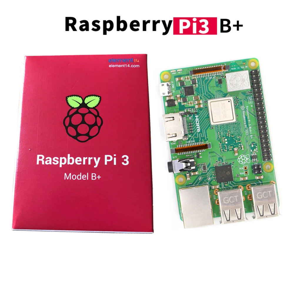 Raspberry Pi 3 Model B Plus комплект Raspberry Pi 3 b+ с 3,5 дюймовым сенсорным ЖК-экраном Raspberry Pi TFT+ акриловый чехол для rpi B