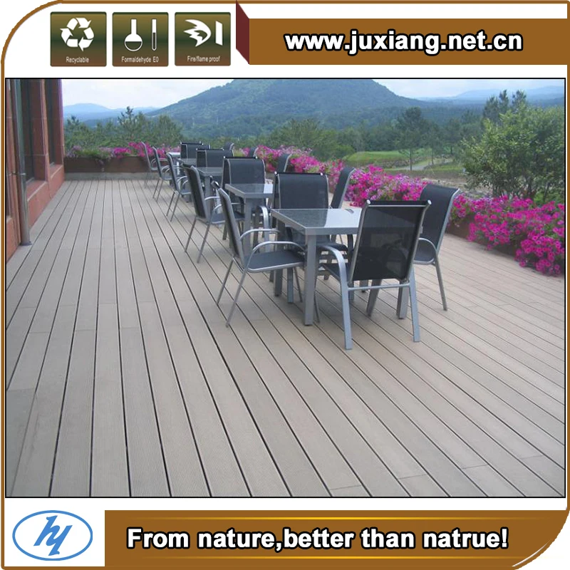 cheap anti-slip free outdoor swimming pool wpc laminate flooring |