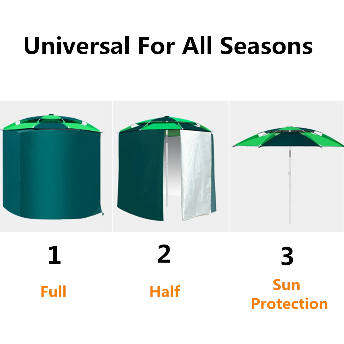 220 см рыбалка зонтик для использования вне помещений Универсальный крепеж