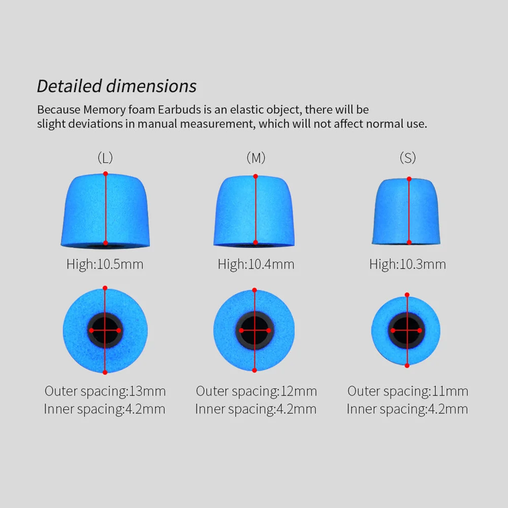 Новинка 3 пары насадок для ушей из пены наушники-вкладыши с шумоизоляцией