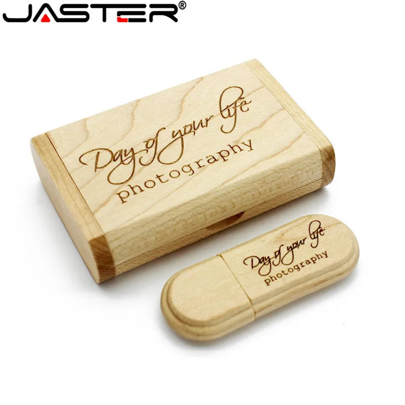 JASTER(более 10 шт. бесплатный логотип) Деревянный usb+ коробка usb флэш-накопитель карта памяти 4 ГБ 8 ГБ 16 ГБ 32 ГБ 64 ГБ u диск карта памяти