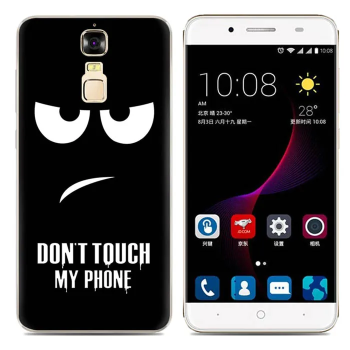 Мягкие силиконовые чехлы для zte Blade A610 плюс zte A610+/A2 Plus Чехол-сумка для телефона с цветочным узором Корпус ТПУ для zte Blade A610 плюс Чехол - Цвет: Коричневый