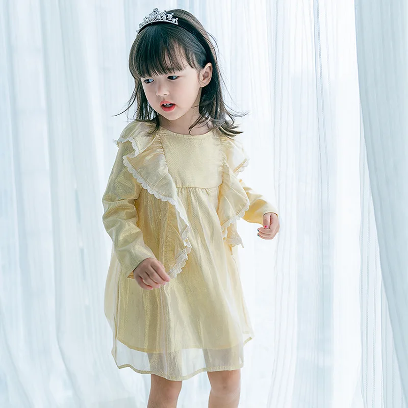 Одежда для девочек платья коллекция 2019 года трикотажная одежда летнее платье