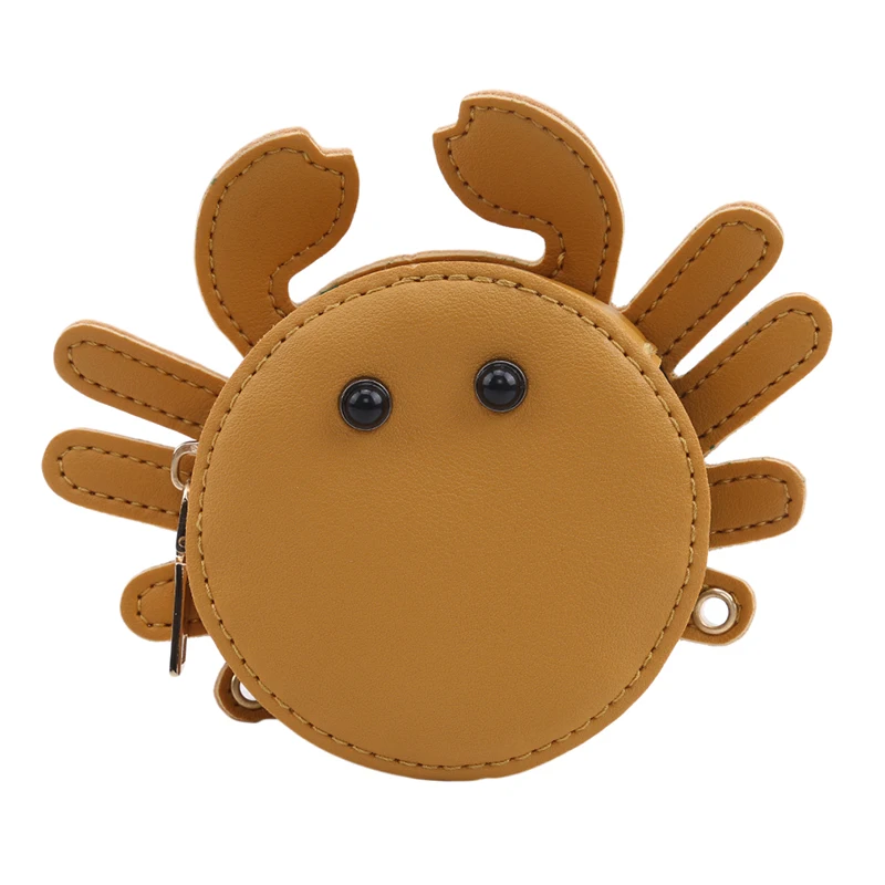 Креативный Краб нулевой кошелек дамская сумка для монет чехол ключей