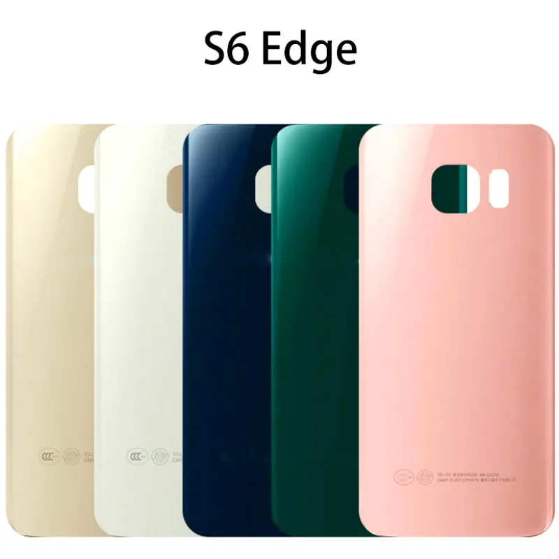 Задняя крышка для Samsung Galaxy S6 G920F задняя корпуса G920 Edge plus G925F G928F запасная