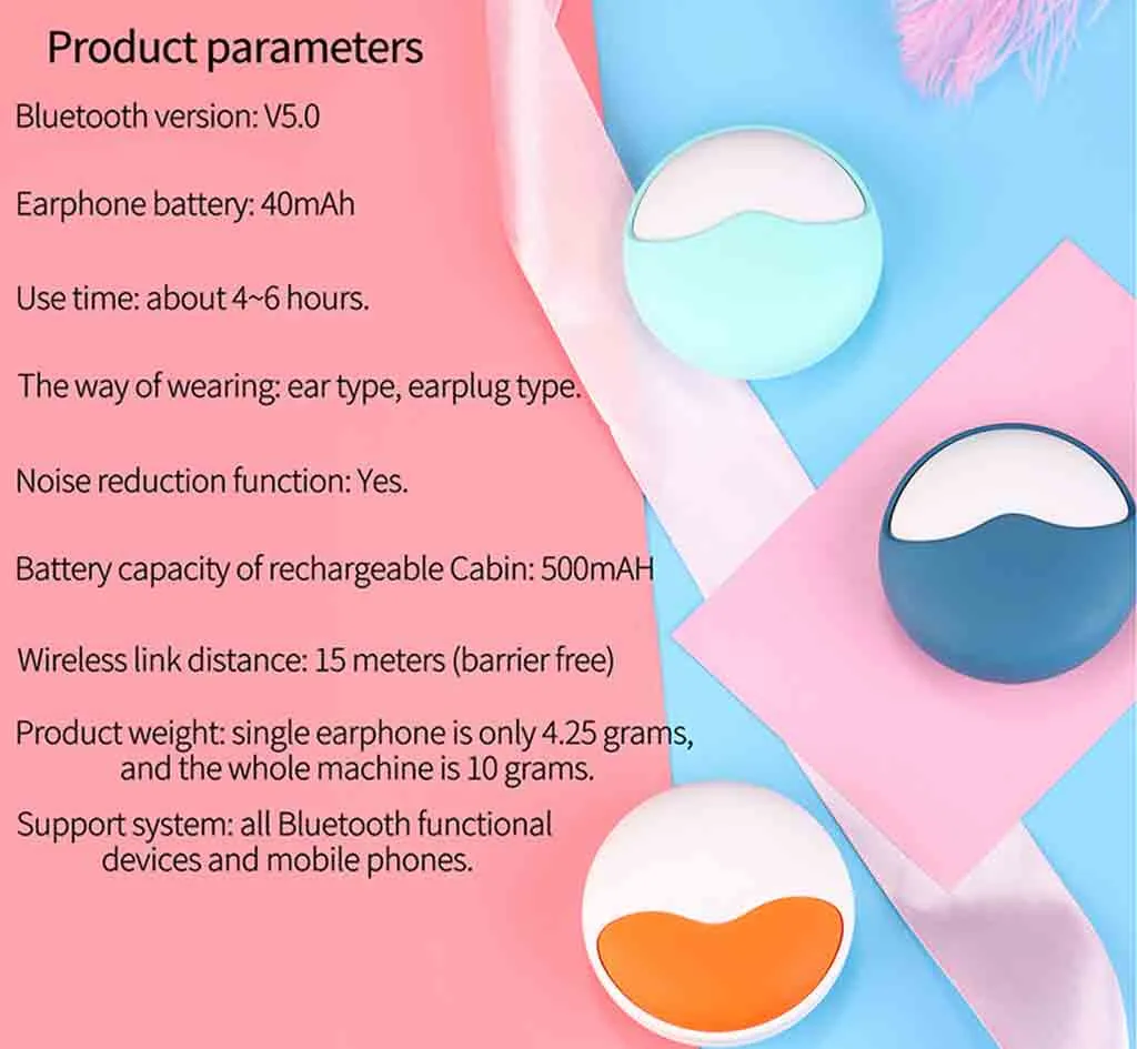Беспроводная Спортивная перезаряжаемая гарнитура Bluetooth 5 0 водонепроницаемая и