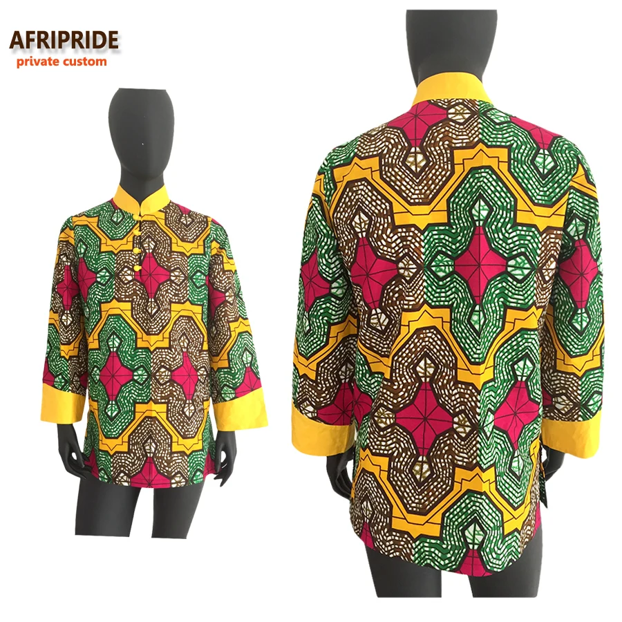 AFRIPRIDE/индивидуальная мужская одежда в африканском стиле хлопковое пальто с