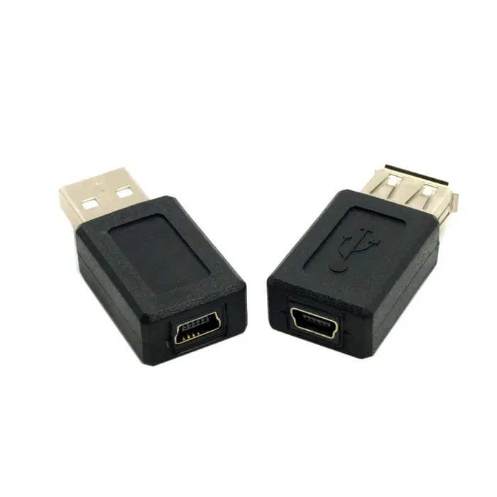 USB 2 0 A Type Male to Mini 5pin Female & Extension Adapter Black|Компьютерные кабели и разъемы| |