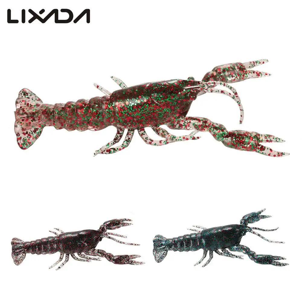 Lixada 12 см/19 г мягкая рыба на креветку лобстера искусственная приманка в виде когтя