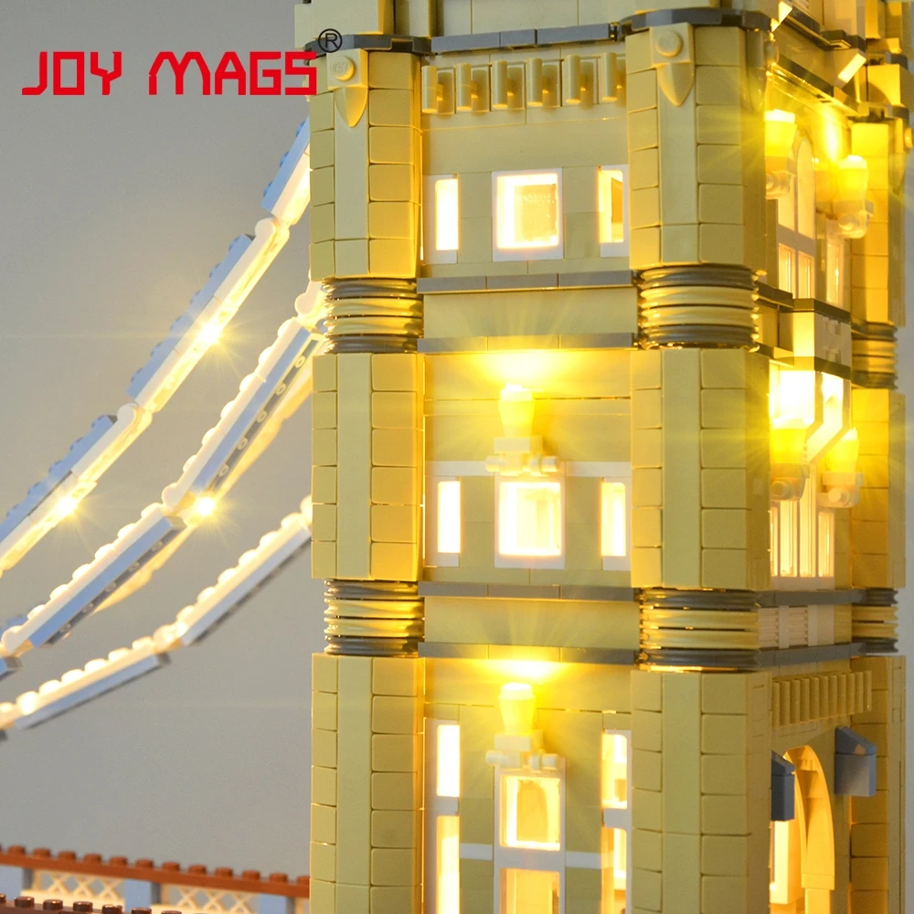 Комплект со светодиодсветильник кой JOY MAGS для лондонской башни 10214 совместим с 17004