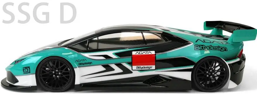 1/10 Масштаб RC на шоссейной гонке Fouring Drift Car L Lamborghinii Body для Bittydesign Agata HPI KYOSHO TAMIYA REDCAT