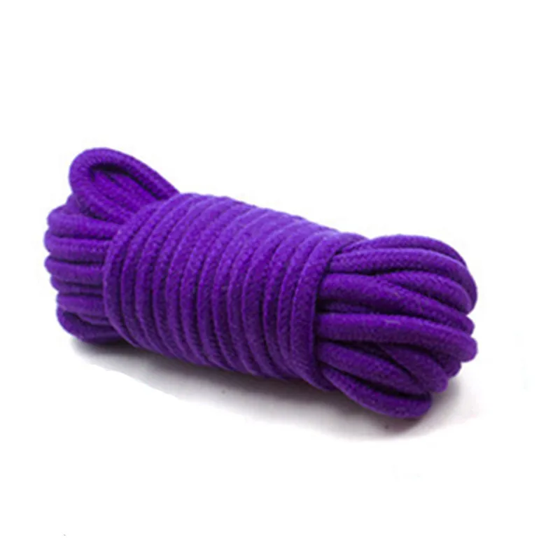 Бондаж из мягкого хлопка для взрослых Эротическая веревка фетиша раб БДСМ бондаж